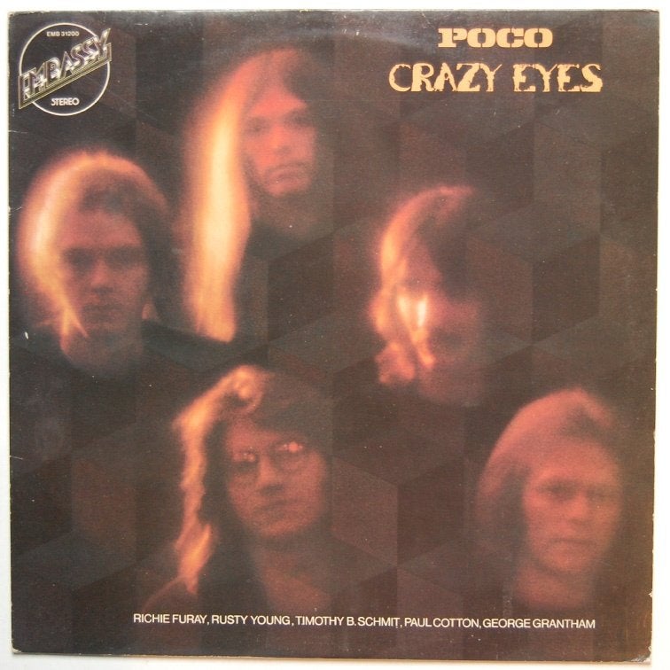 Poco - Crazy Eyes, Cd's en Dvd's, Vinyl | Pop, Gebruikt, Ophalen of Verzenden, 1970 - 1979, Inclusief binnenhoes