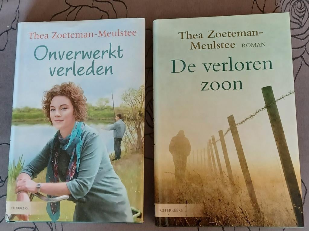 Thea Zoeteman, Onverwerkt verleden en De verloren zoon, Boeken, Ophalen of Verzenden, Zo goed als nieuw