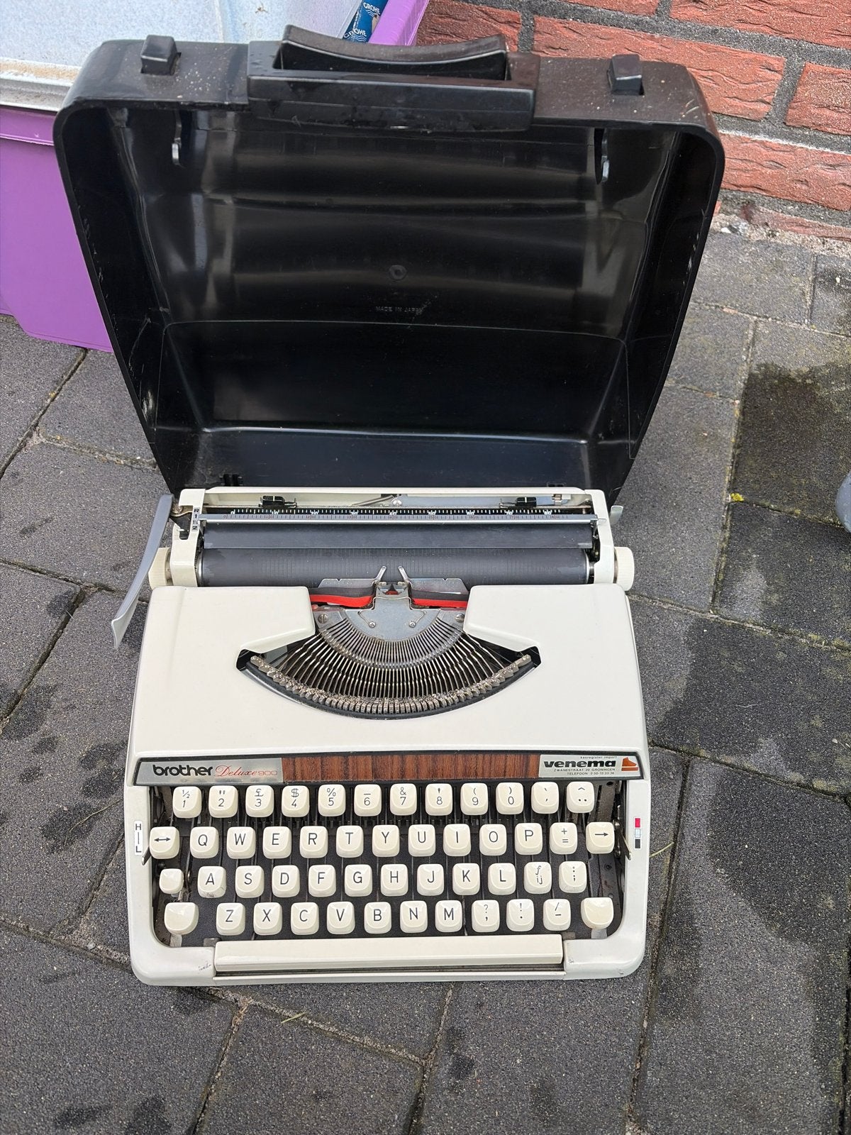 Typemachine Brother deluxe 900, Diversen, Typemachines, Ophalen of Verzenden, Zo goed als nieuw