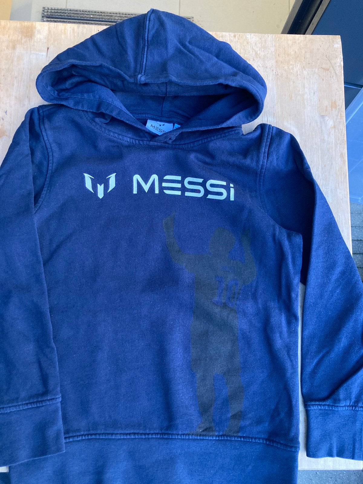 Vingino Messi hoodie maat 134, Ophalen of Verzenden, Zo goed als nieuw, Jongen, Trui of Vest