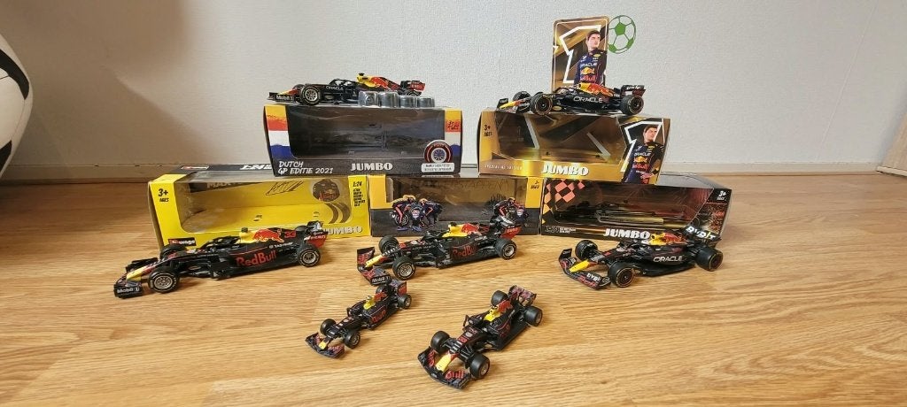 F1 Max Verstappen auto's collectie 2016-2023, Verzamelen, Ophalen of Verzenden, Zo goed als nieuw, Formule 1