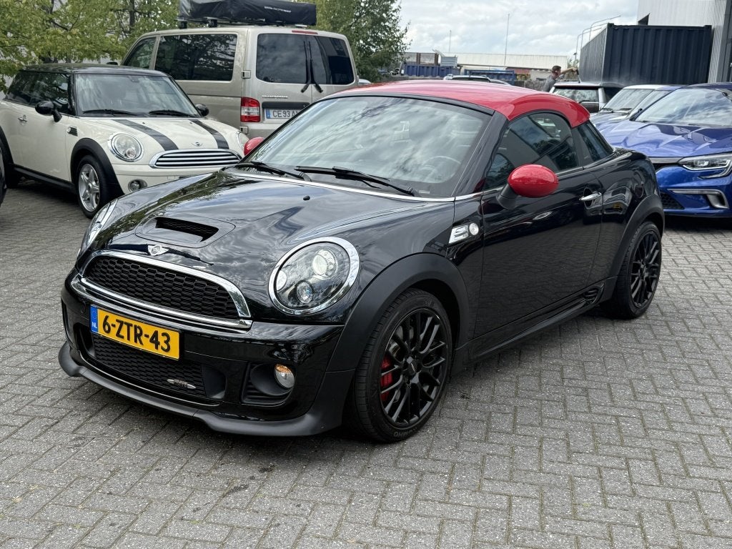 MINI Coupé 1.6 J. Cooper Works (bj 2011), Auto's, 1140 kg, Gebruikt, 4 cilinders, Zwart