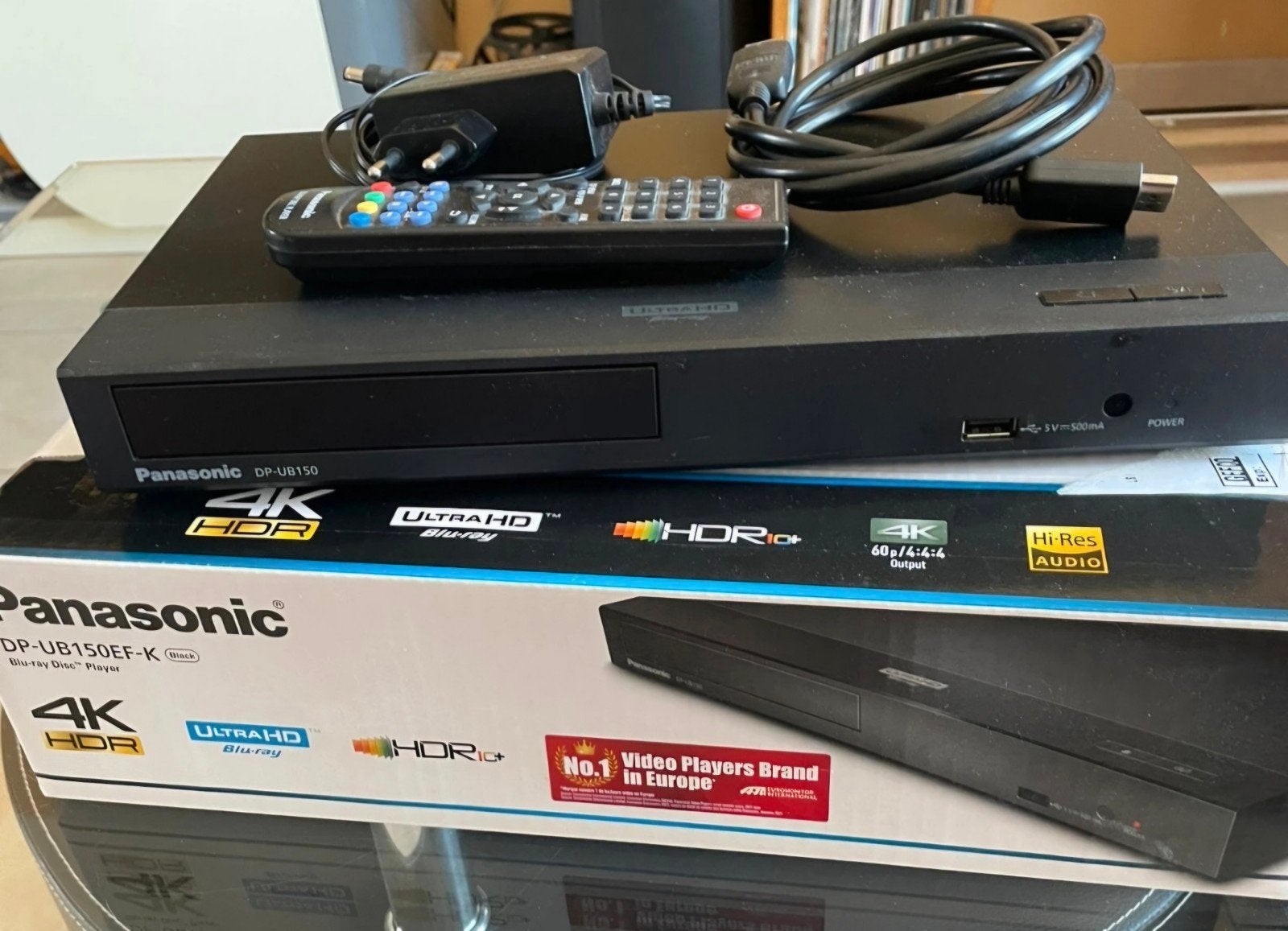 Panasonic DP-UB150EF 4K UltraHD/Blu-Ray - Z.g.a.n uit doos, Audio, Tv en Foto, Blu-ray-spelers, Ophalen of Verzenden, Zo goed als nieuw