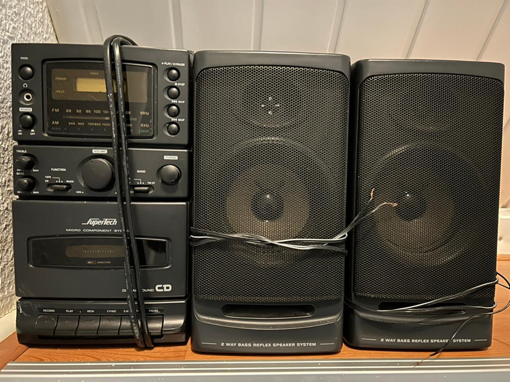 Supertech microset., Audio, Tv en Foto, Overige merken, Gebruikt, Ophalen of Verzenden, Tuner of Radio