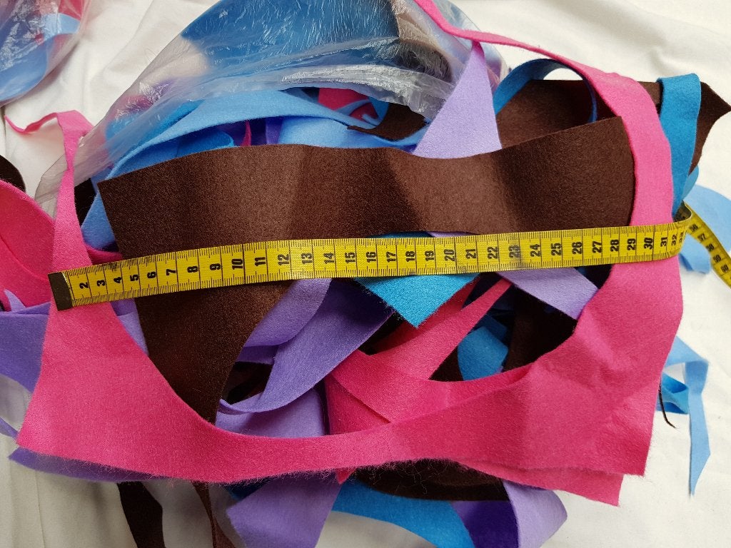 Zakken synthetisch vilt, Verzenden, Textiel, Nieuw, Knutselmateriaal