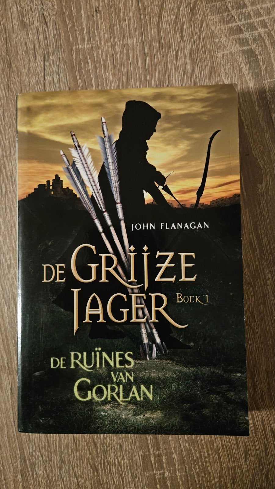 De Grijze Jager Boek 1: De Ruïnes van Gorlan, Ophalen of Verzenden, Gelezen, John Flanagan