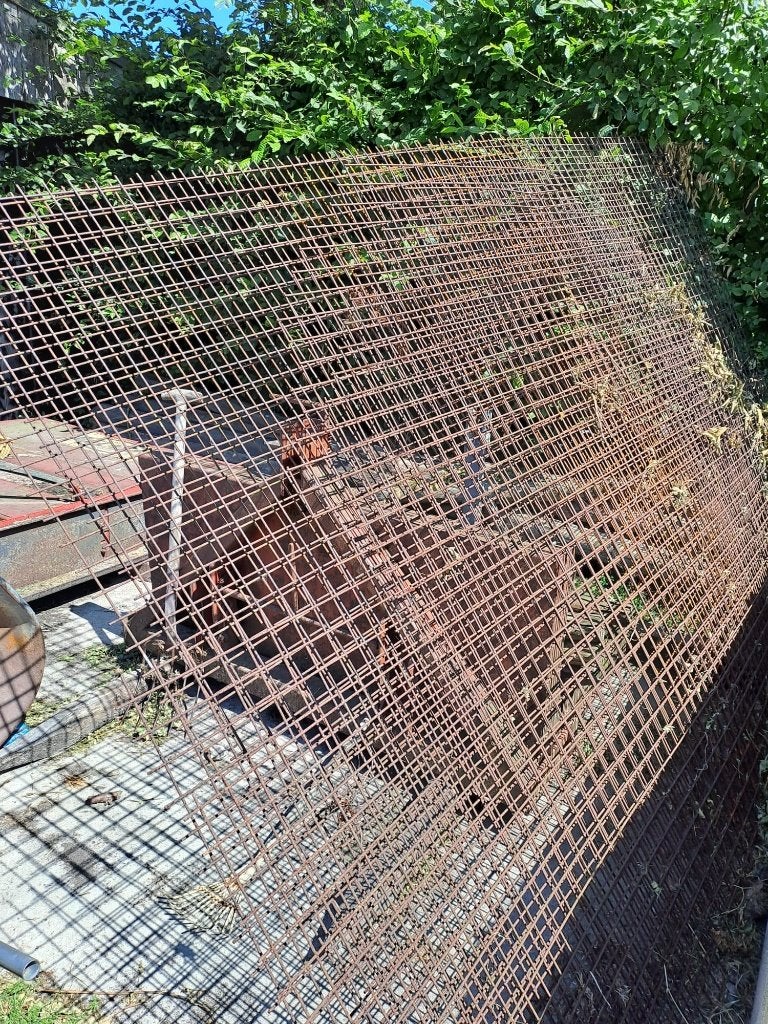 Betonmatten / Bouwgaas 200x300 cm – voor vijver of schutting, Tuin en Terras, Gaas en Draad, Ophalen, Gebruikt, Minder dan 10 meter