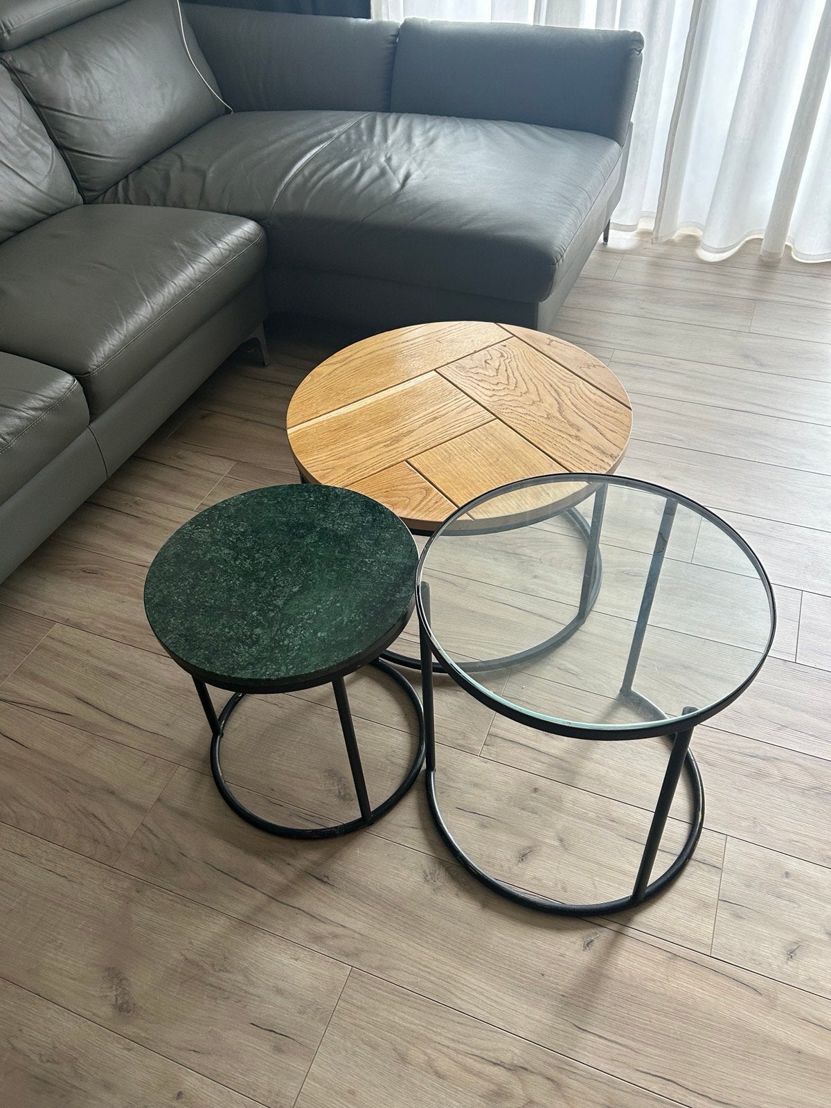 Tafeltjes, Ophalen, 50 tot 100 cm, Rond, Zo goed als nieuw