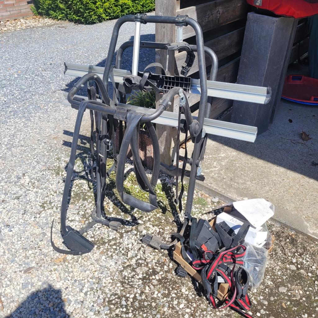 Fietsendrager voor achterklep, Menabu Stand Up 3- Gebruikt, Auto diversen, Ophalen, Gebruikt