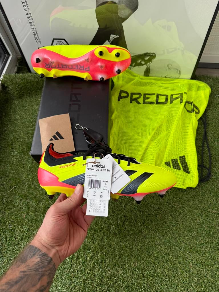 Adidas predator elite voetbalschoenen, G, G, Maat XS of kleiner, G