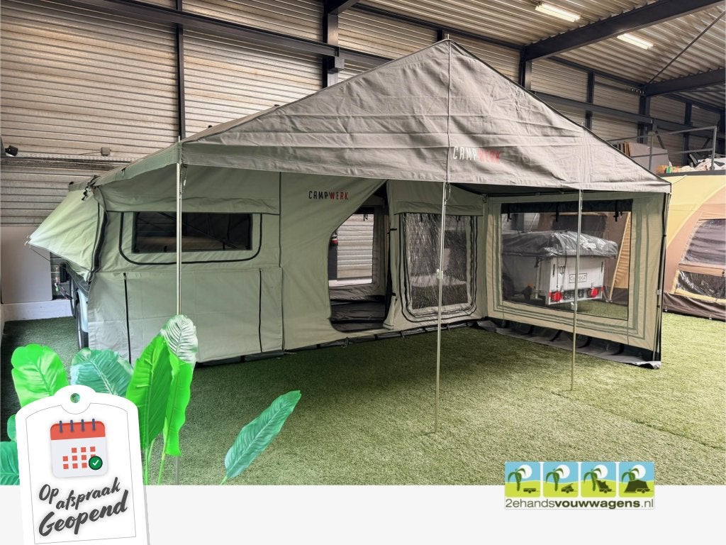 Campwerk Family Onroad - 2023, Caravans en Kamperen, Vouwwagens, Niet ingevuld, Campwerk, Niet ingevuld, Niet ingevuld