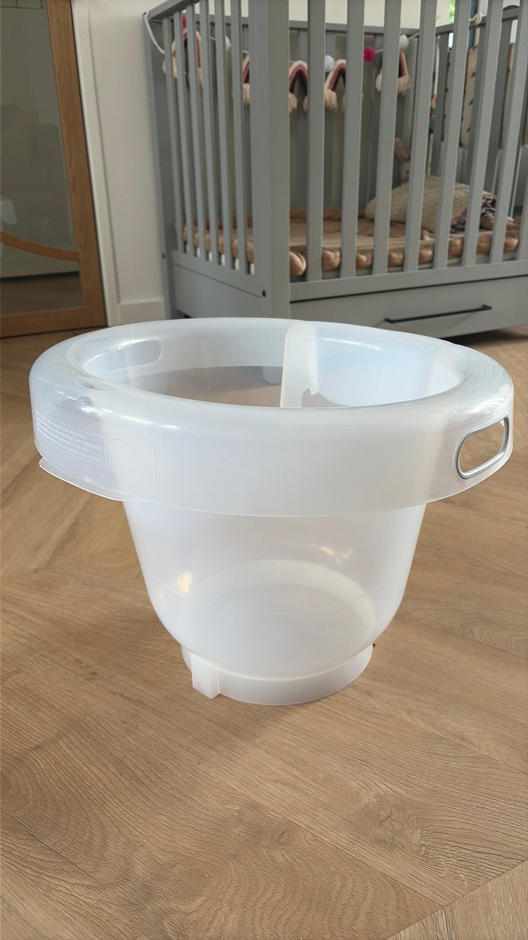 Bébé-jou tummy tub transparant, Kinderen en Baby's, Ophalen, Zo goed als nieuw, Tummy Tub, Bébé-jou