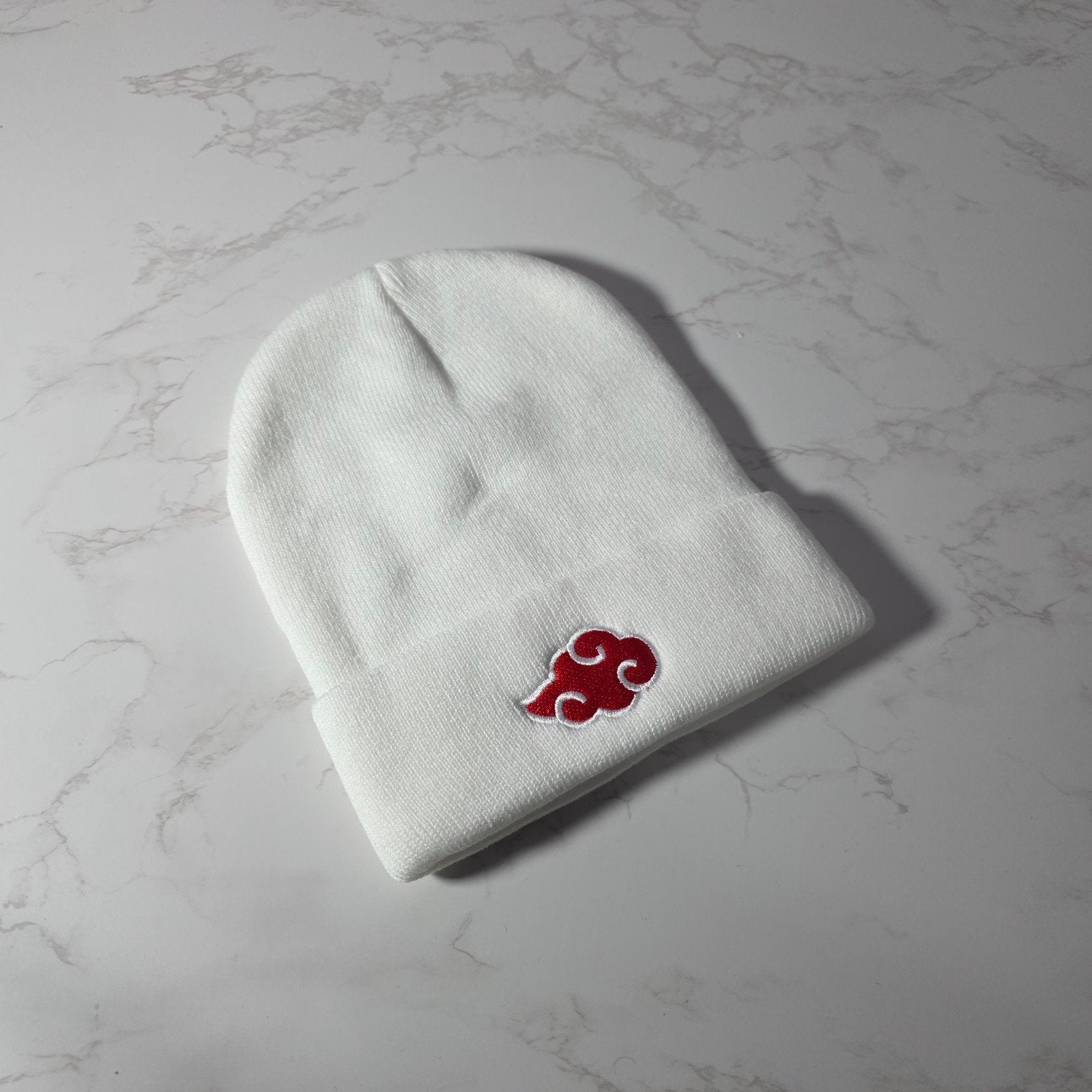 Naruto Akatsuki Cloud Muts Wit, Ophalen of Verzenden, Nieuw, Overige maten, Muts