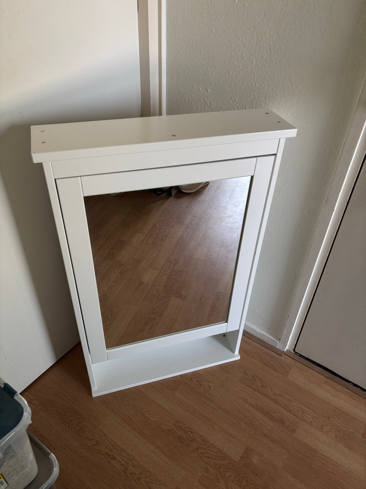 IKEA HEMNES Spiegelkast wit - Zo goed als nieuw, Wit, Zo goed als nieuw, Spiegel/spiegelkast, Ophalen