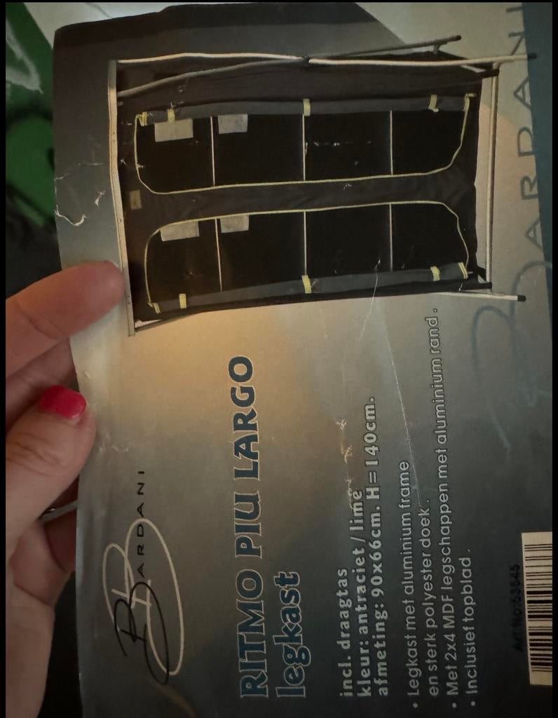 Campingkast, Ophalen, Zo goed als nieuw, GDDR6
