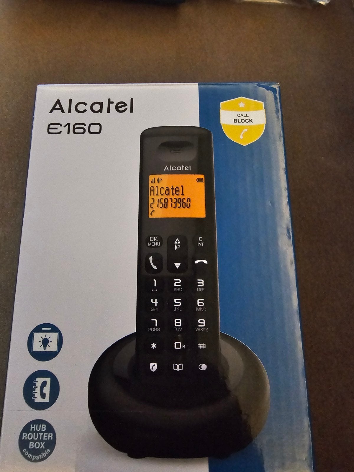 alcatel e160, Ophalen of Verzenden, Nieuw, 1 handset