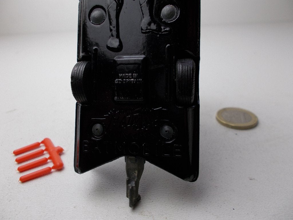 1967 Corgi Toys 267 BATMOBILE (Hoogglans!) + FIGUURTJES! (B), Ophalen of Verzenden, Zo goed als nieuw, Auto, Corgi