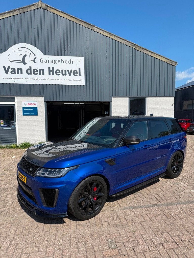 Land Rover Range Rover Sport 5.0 V8 SC SVR, Automaat, Gebruikt, Blauw, 3000 kg