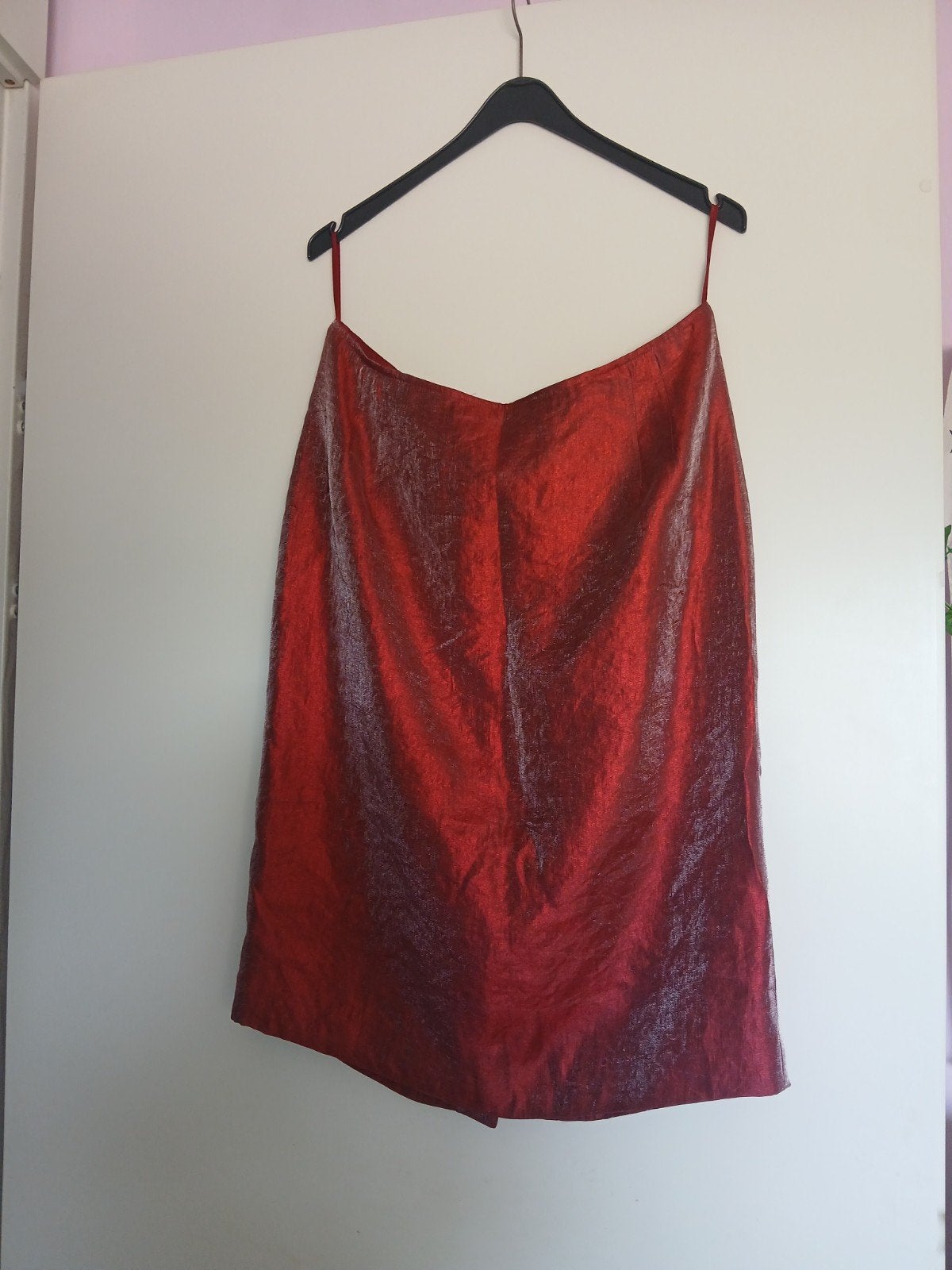 Nieuw Edgar Vos Collection Rode Rok Maat 42, Kleding | Dames, Maat 42/44 (L), Nieuw, Knielengte, Rood