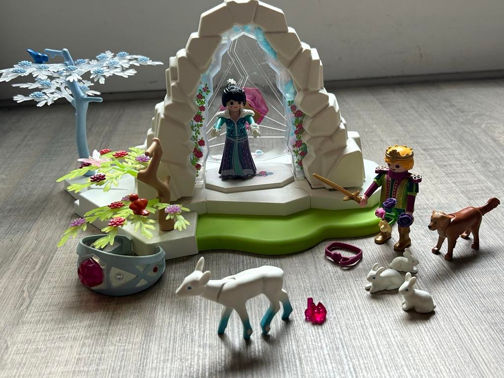 Playmobil Magic 9471 Kristallen Grot met Lichteffecten, Ophalen of Verzenden, Gebruikt, Complete set