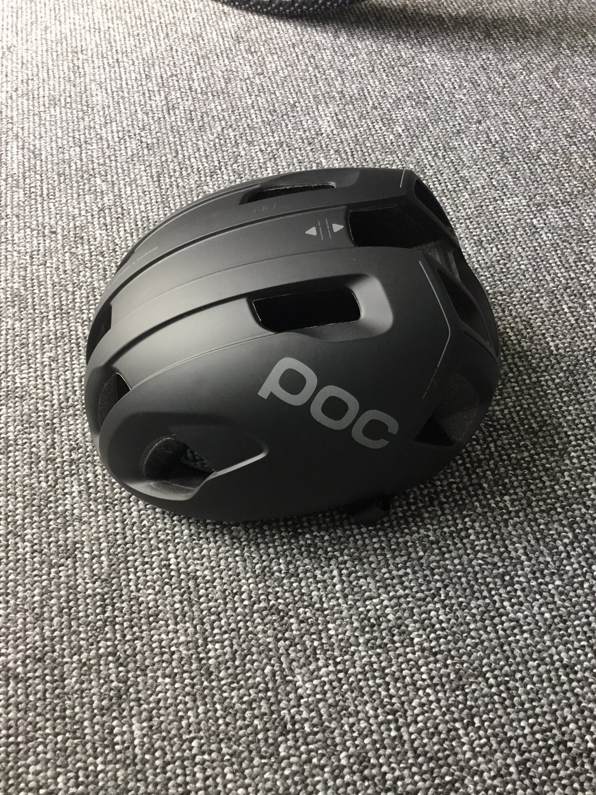 POC Ventral Spin Fietshelm, mat zwart., Ophalen, Zo goed als nieuw, Heer of Dame