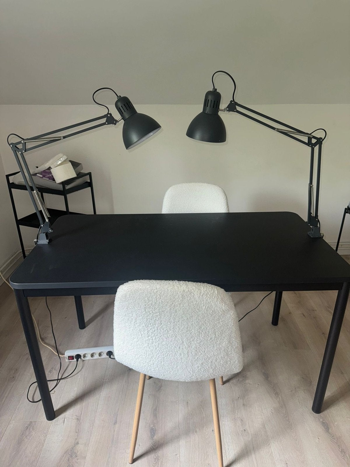 IKEA Tommaryd tafel 130x70 cm - Zwart, Huis en Inrichting, Tafels | Eettafels, Ophalen, Gebruikt, 100 tot 150 cm, 50 tot 100 cm