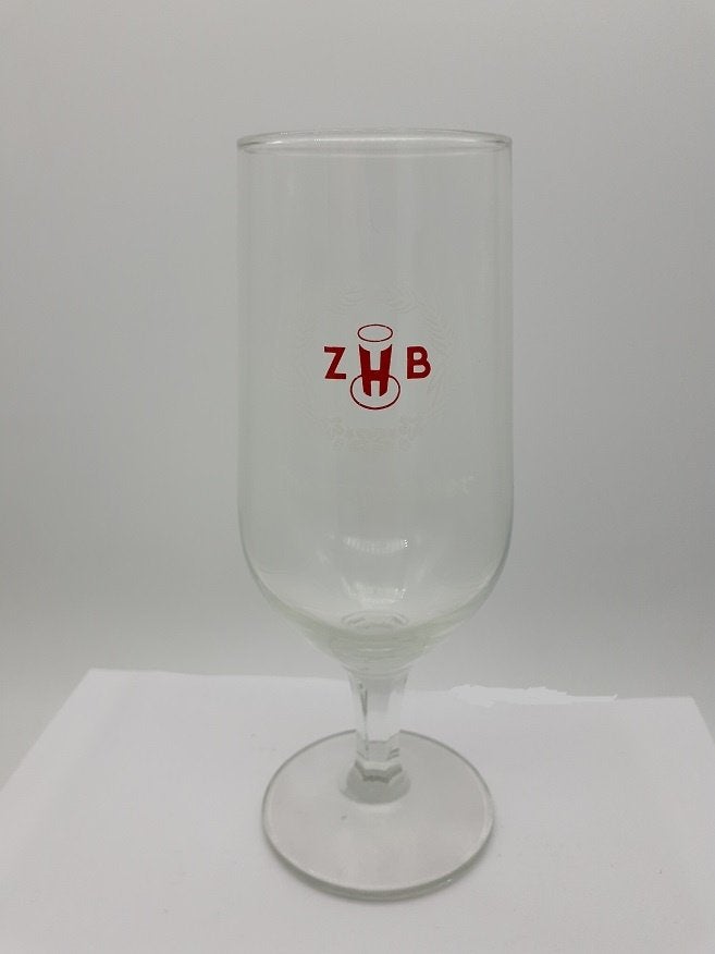 ZHB Bierglas op voet Dortmunder, Ophalen of Verzenden, Gebruikt, Glas of Glazen, Overige merken