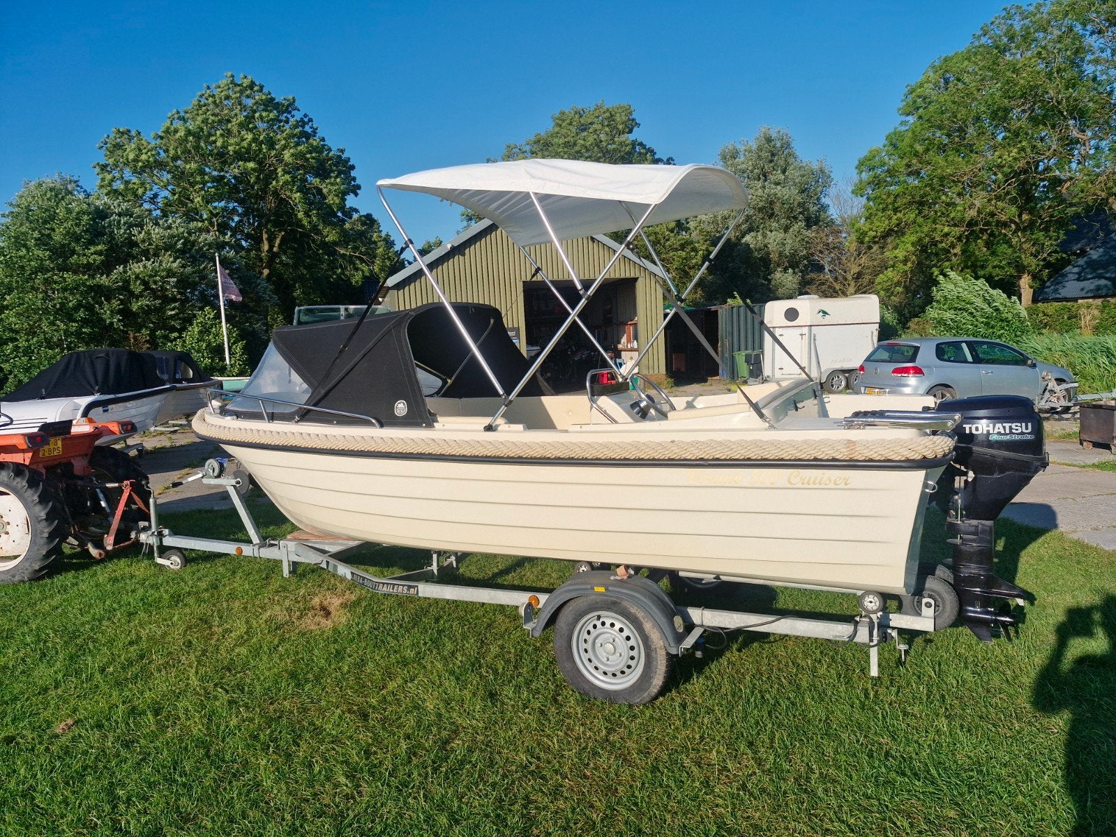 Verano 500 cruiser, Watersport en Boten, Vis- en Consoleboten, Ophalen