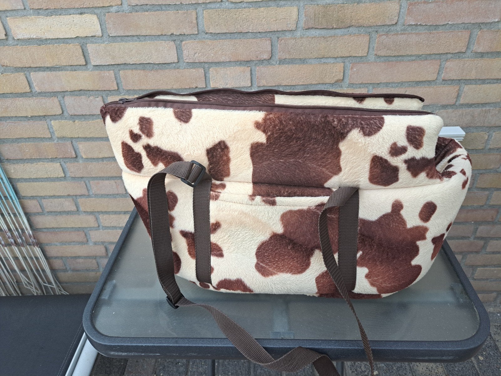 te koop tas, Ophalen, Zo goed als nieuw, Bruin, Handtas