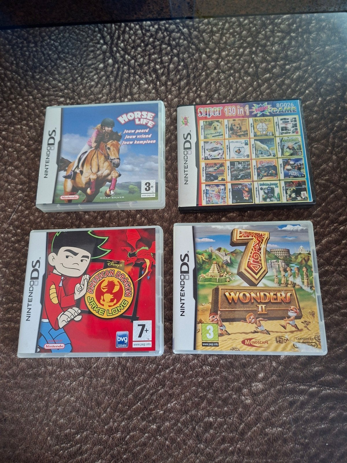 Nintendo DS Games: Horse Life, American Dragon, 7 Wonders II, Spelcomputers en Games, Games | Nintendo DS, Gebruikt, 1 speler