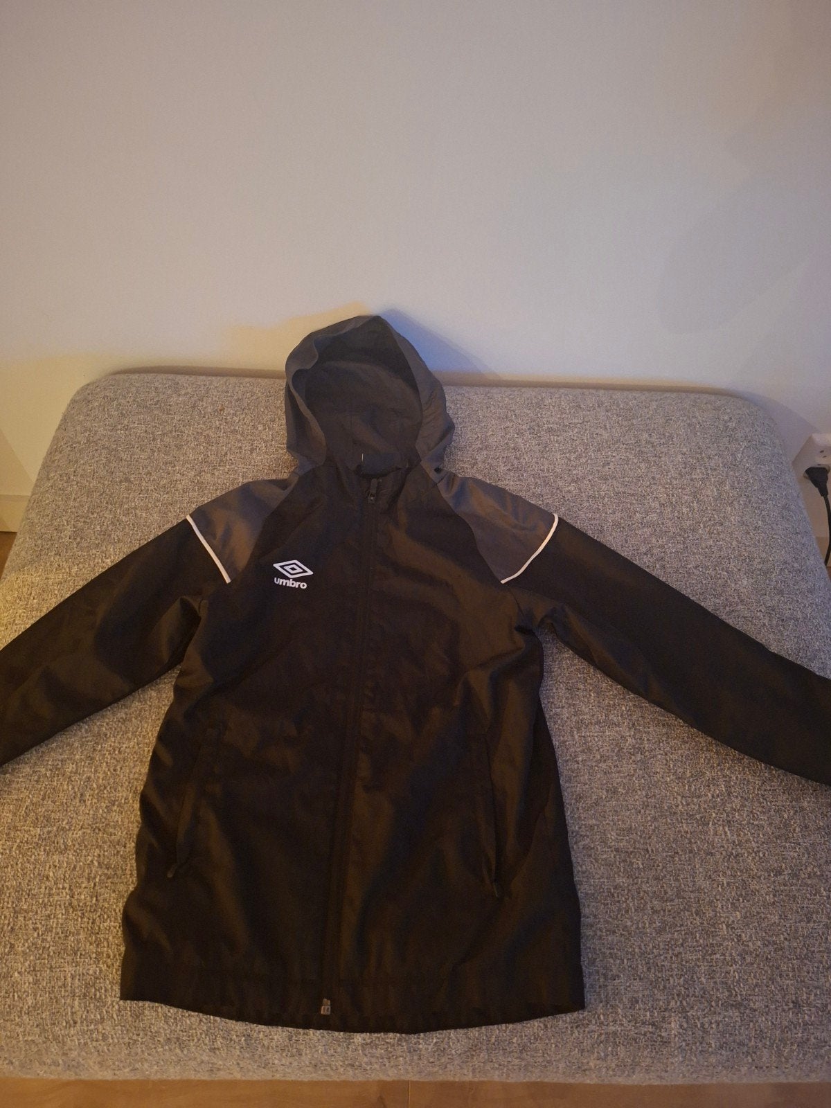 Umbro Trainingsjack, Ophalen, Zwart, Overige maten, Zo goed als nieuw