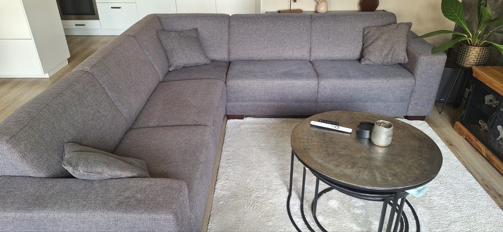 mooi bankstel in zeer goed staat., Huis en Inrichting, Ophalen, 250 tot 300 cm, Modern en comfortabel, 100 tot 125 cm