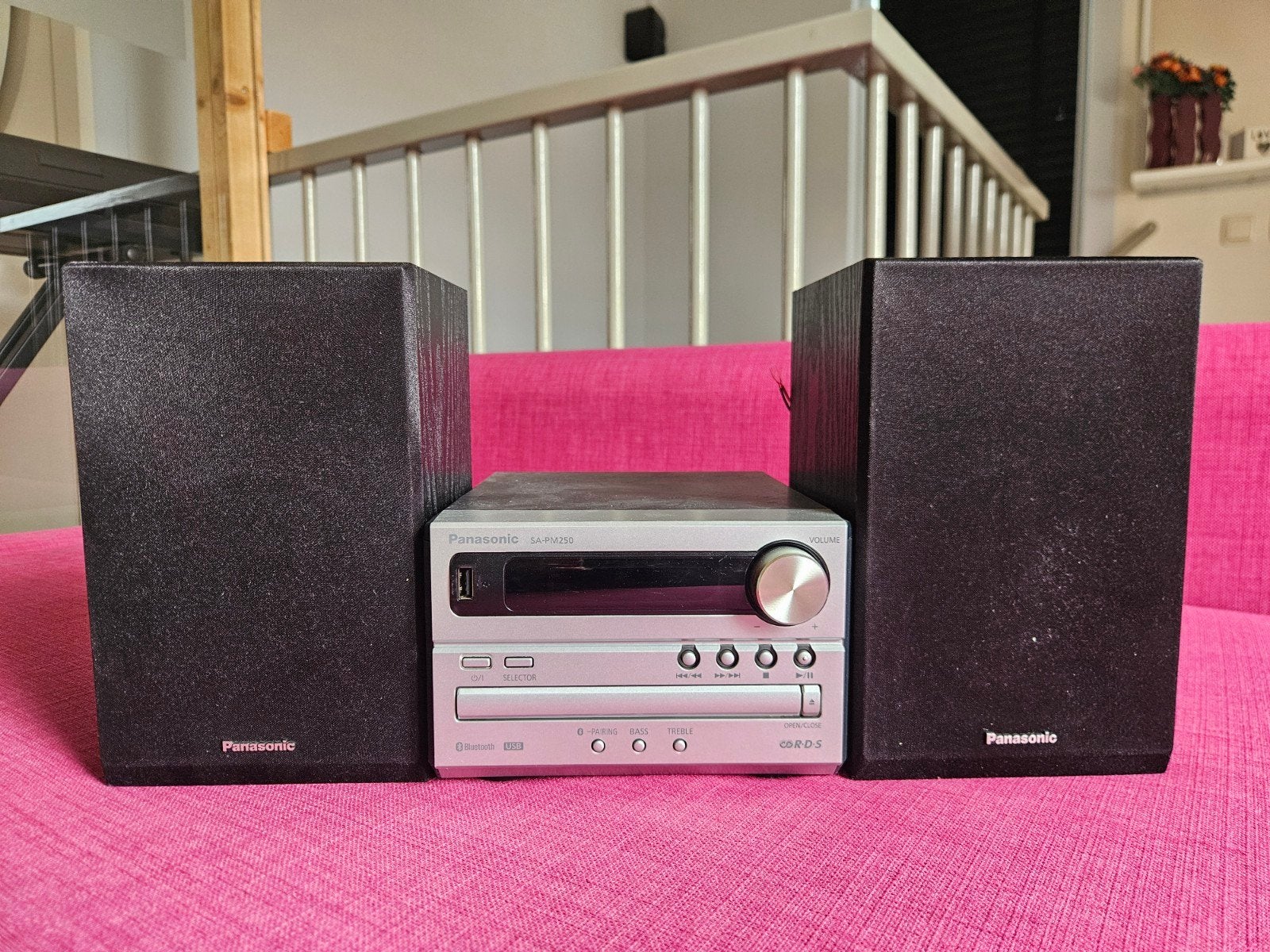 Panasonic SC-PM29 Microset met CD, USB en Radio, Ophalen of Verzenden, Gebruikt, Cd-speler, Microset