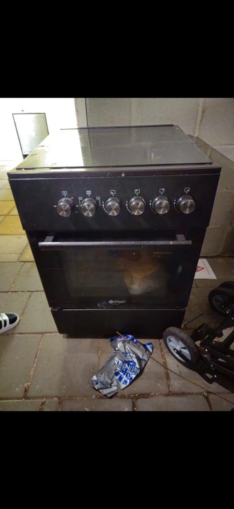 Te koop Oven/gasfornuis, Ophalen, 4 kookzones, Zo goed als nieuw, Gas