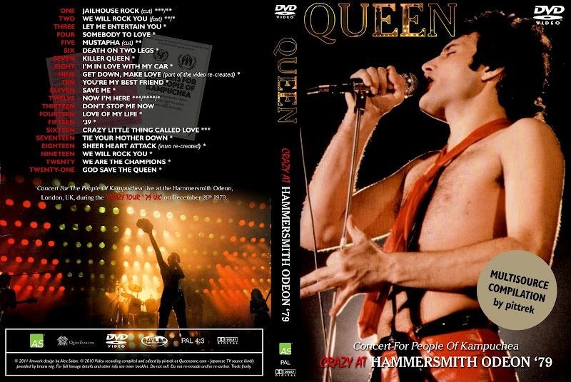 Queen live at Hammersmith Odeon1979, Alle leeftijden, Verzenden, Nieuw in verpakking, Concert