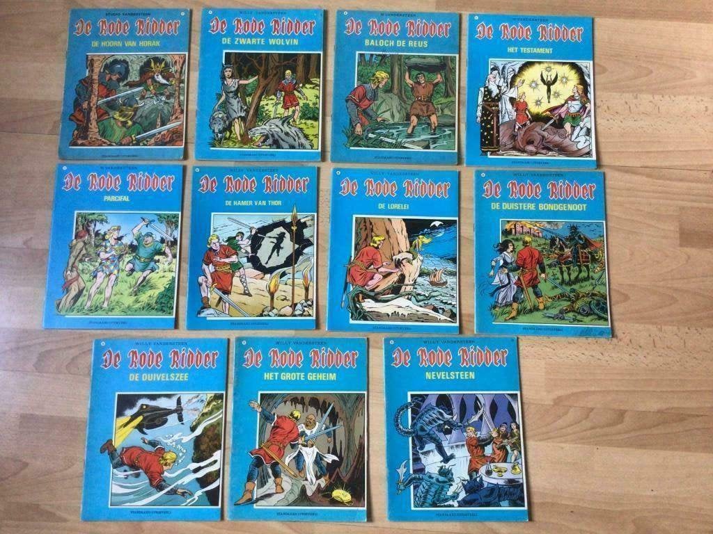 De Rode Ridder - 7 afl. + Rode Ridder Bord Spel (-zie lijst), Meerdere stripboeken, Ophalen of Verzenden, Zo goed als nieuw