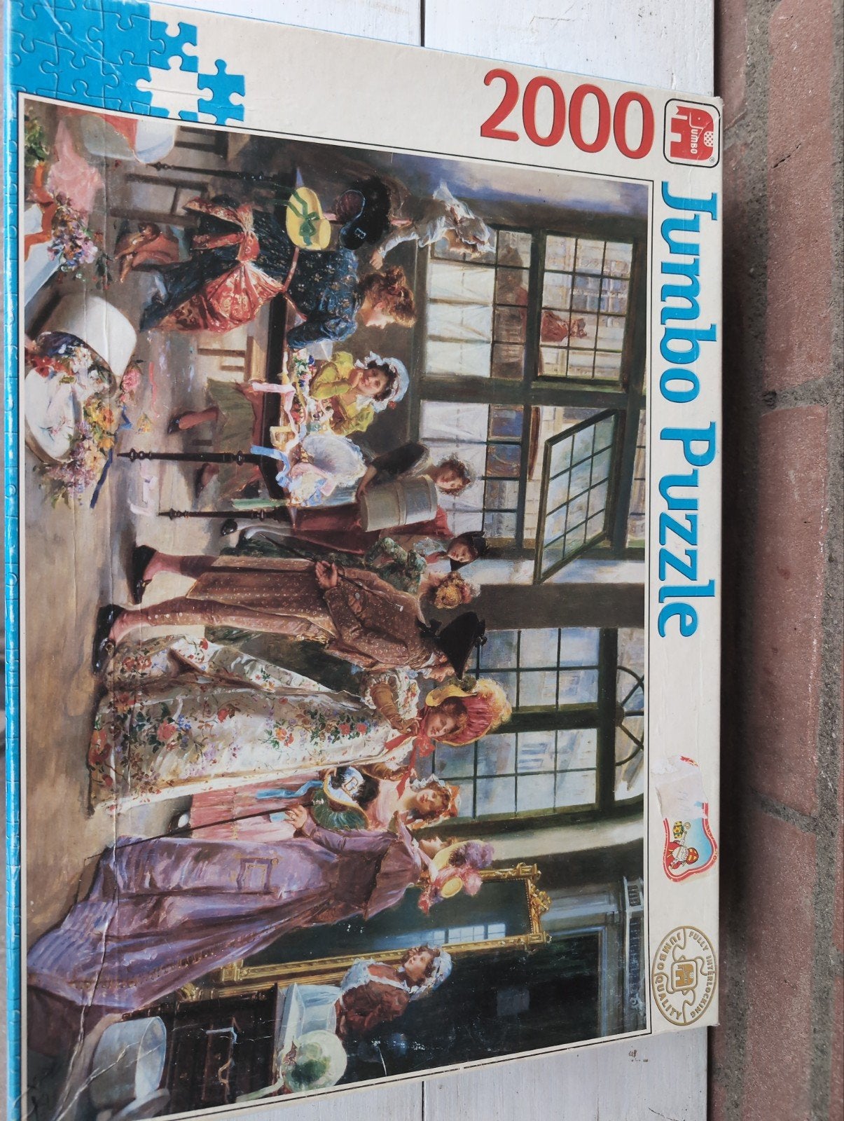 Jumbo Legpuzzel 2000 stukjes - Klassieke Scène, Hobby en Vrije tijd, Ophalen, Meer dan 1500 stukjes, Gebruikt, Legpuzzel