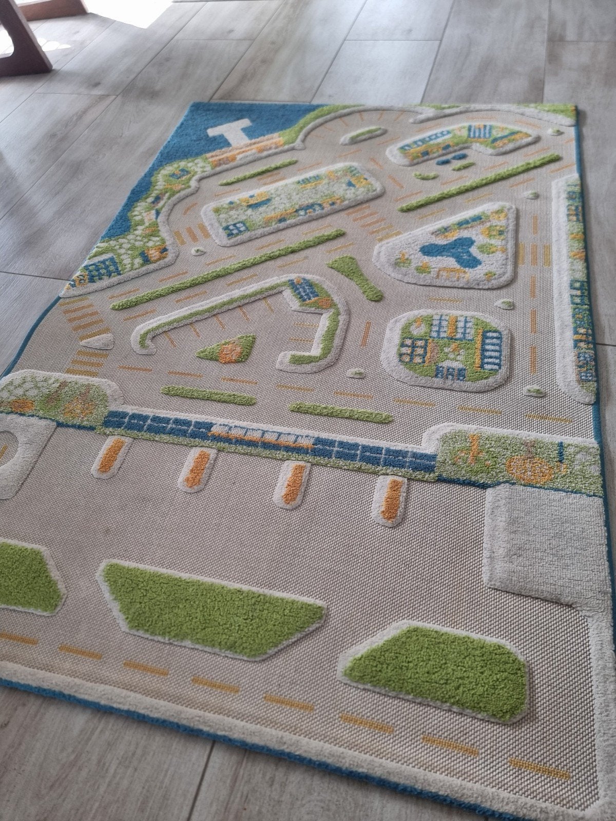 Vloerkleed IVI City 100x150 cm - Op te frissen, Ophalen of Verzenden