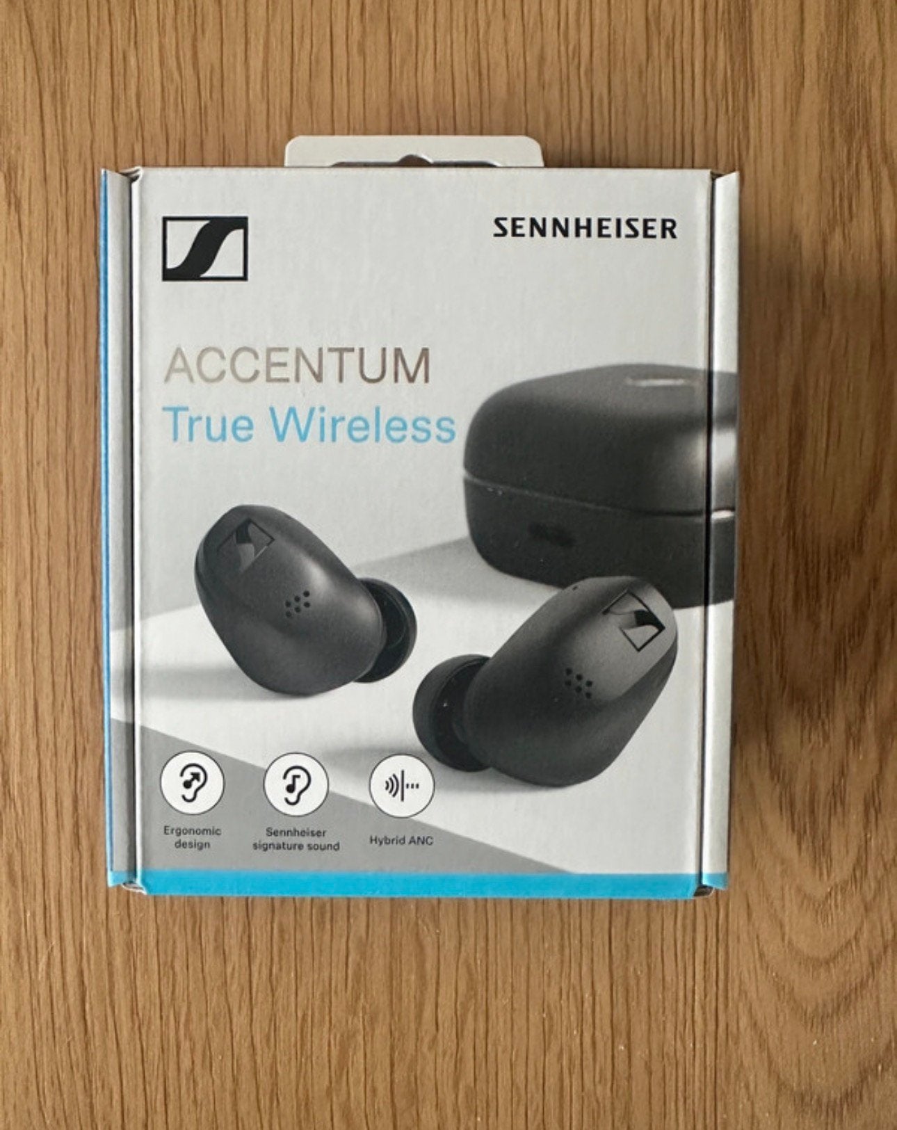 Sennheiser accentum true wireless oortjes zwart, Sennheiser, Zwart, Bluetooth, Nieuw