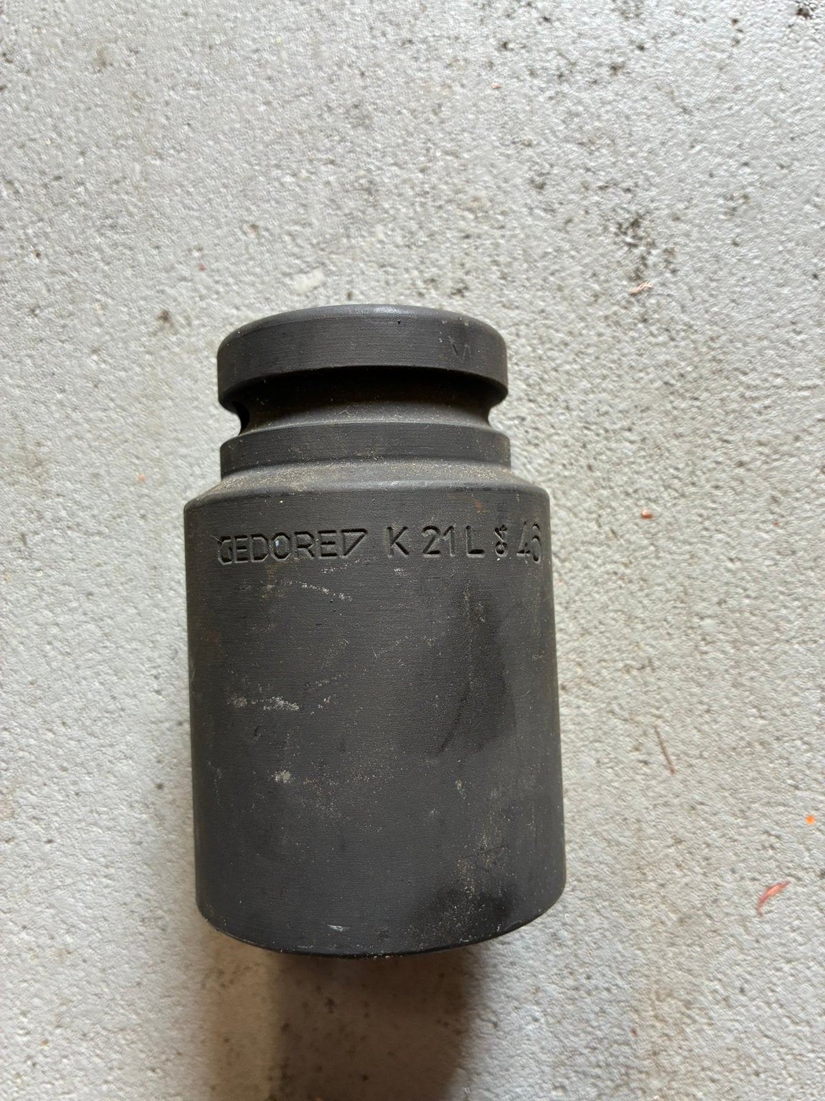 Gedore K21L 46mm krachtdop lang 1” aansluiting, Ophalen, Zo goed als nieuw