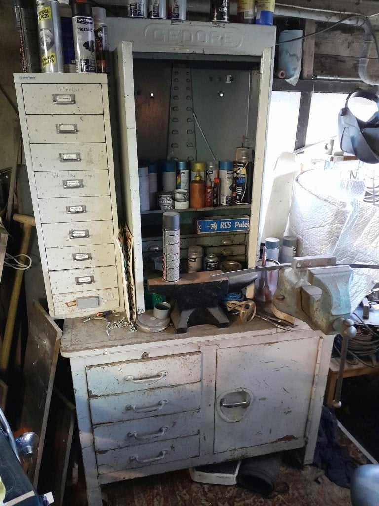 Vintage Gedore gereedschapskasten !!!!, Auto diversen, Ophalen, Gebruikt