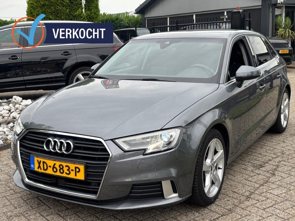 Audi A3 Sportback 1.5 TFSI 2017 Sportback Automaat Xenon Fac, Auto's, Audi, Stof, Euro 6, 4 cilinders, 150 pk