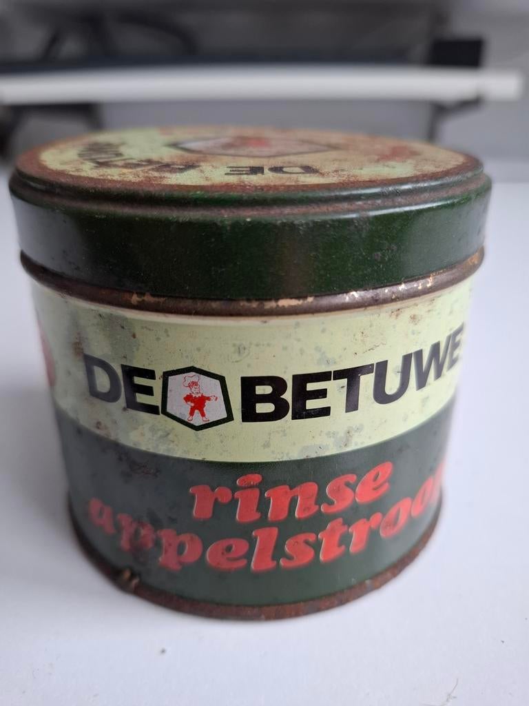 Oud blikje De Betuwe met Flipje, Ophalen of Verzenden