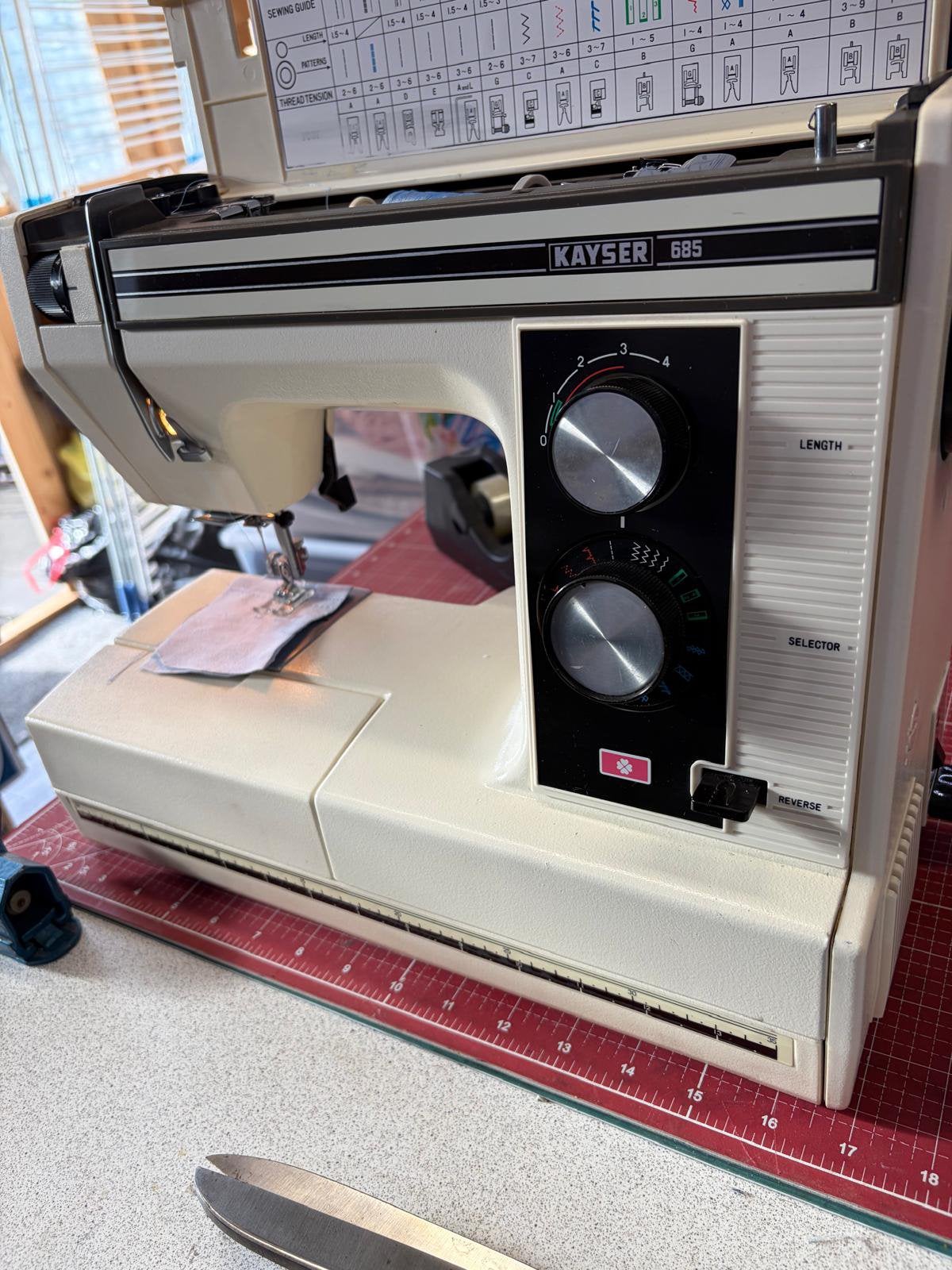 Kaiser naaimachine, Ophalen of Verzenden, Gebruikt, Naaimachine, Pfaff