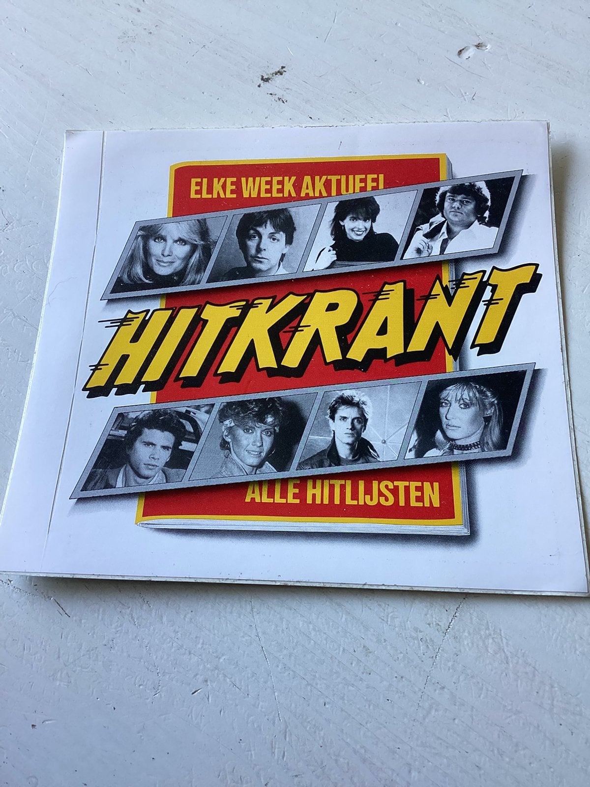 Sticker Hitkrant, Verzenden, Zo goed als nieuw