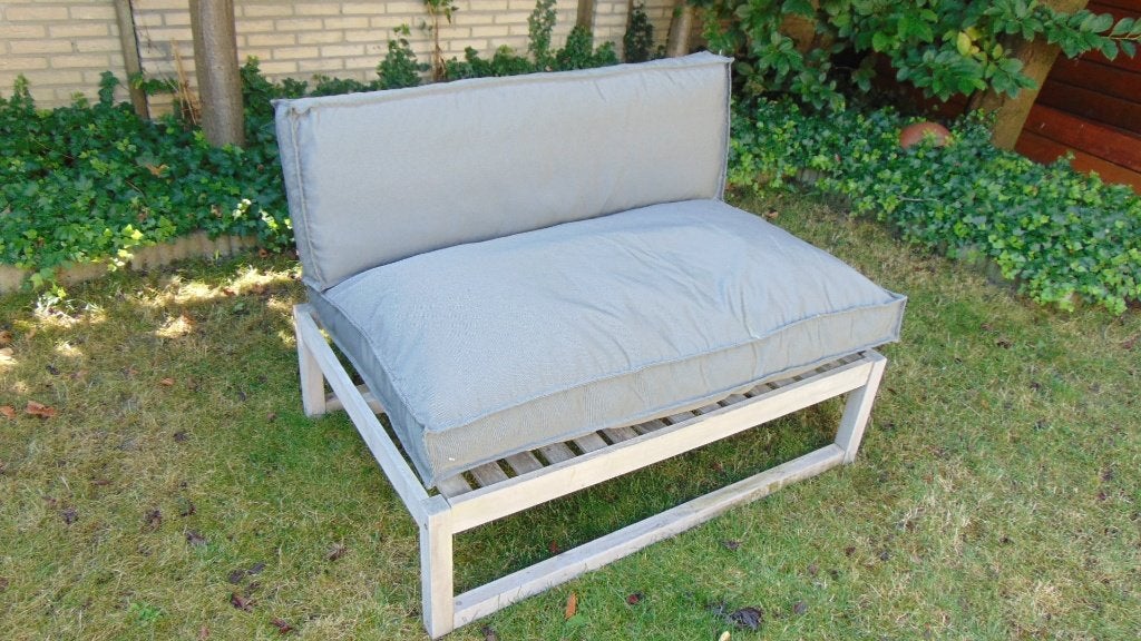 Tuinsets en Loungesets, Tuin en Terras, Zo goed als nieuw, Loungeset, Bank, Hout
