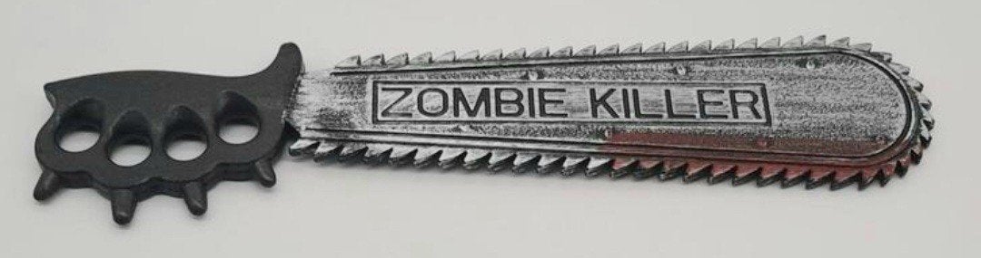 Halloween Zombie Killer "Kettingzaag" ca. 50cm lang, Ophalen of Verzenden, Zo goed als nieuw, Overige typen, Halloween of Griezel