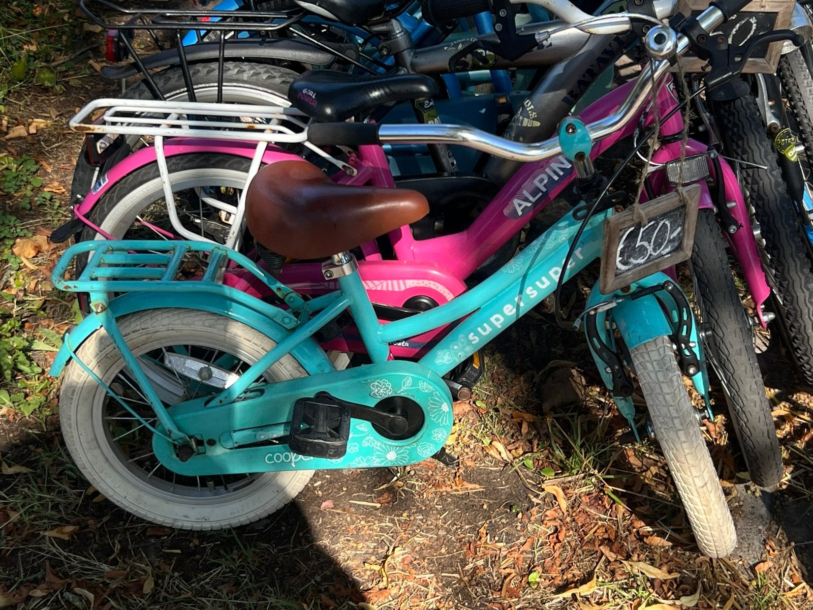 Kinderfietsjes, Fietsen en Brommers, Fietsen | Kinderfietsjes, Ophalen, Gebruikt, Terugtraprem, Minder dan 16 inch