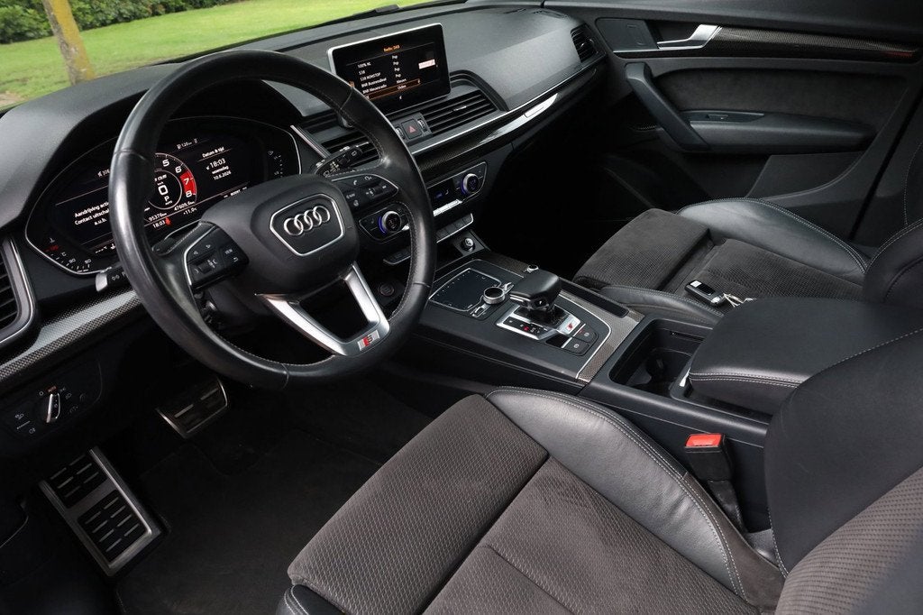 Audi Q5 3.0 TFSI SQ5 quattro Pro Line Plus Aut. | 22 Inch |, Auto's, Automaat, 2995 cc, Q5, Blauw