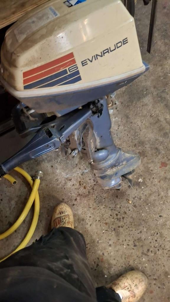 6pk Evinrude buitenboordmotor, Watersport en Boten, Ophalen of Verzenden